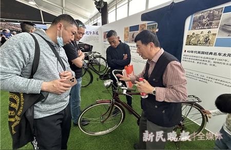 揭秘玩古董自行车的“上海爷叔”再次闪耀中国国际自行车展