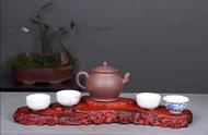 奢华享受：印度小叶紫檀实木茶盘展示