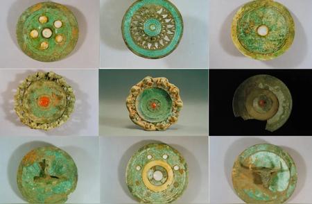 云南古滇国珠子原料及珠形嵌片分析：绿松石、孔雀石或铜磷石