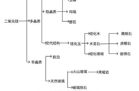 探索二氧化硅家族：了解石英、玛瑙、水晶、硅化木、玉髓和欧泊