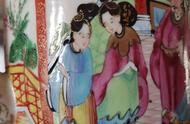 清咸丰广彩茶壶：画工精美，色彩炫丽，人物生动