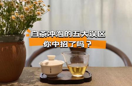 五个常见白茶泡法错误，犯了任何一个都毁了好茶