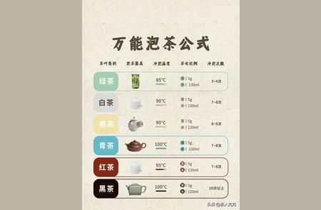 泡茶的终极指南：掌握万能公式