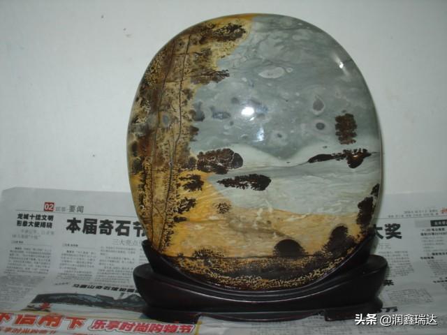 介绍柳州奇石石种之一，国画石（柳州草花石）